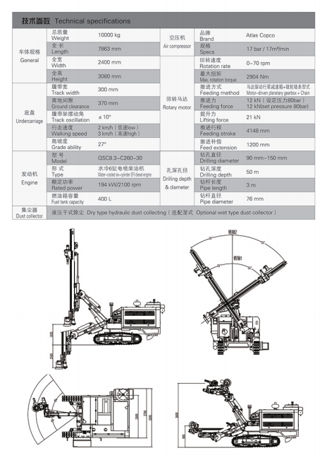 All In One DTH Automatic Drill Rig All In One DTH Automatic Drill Rig